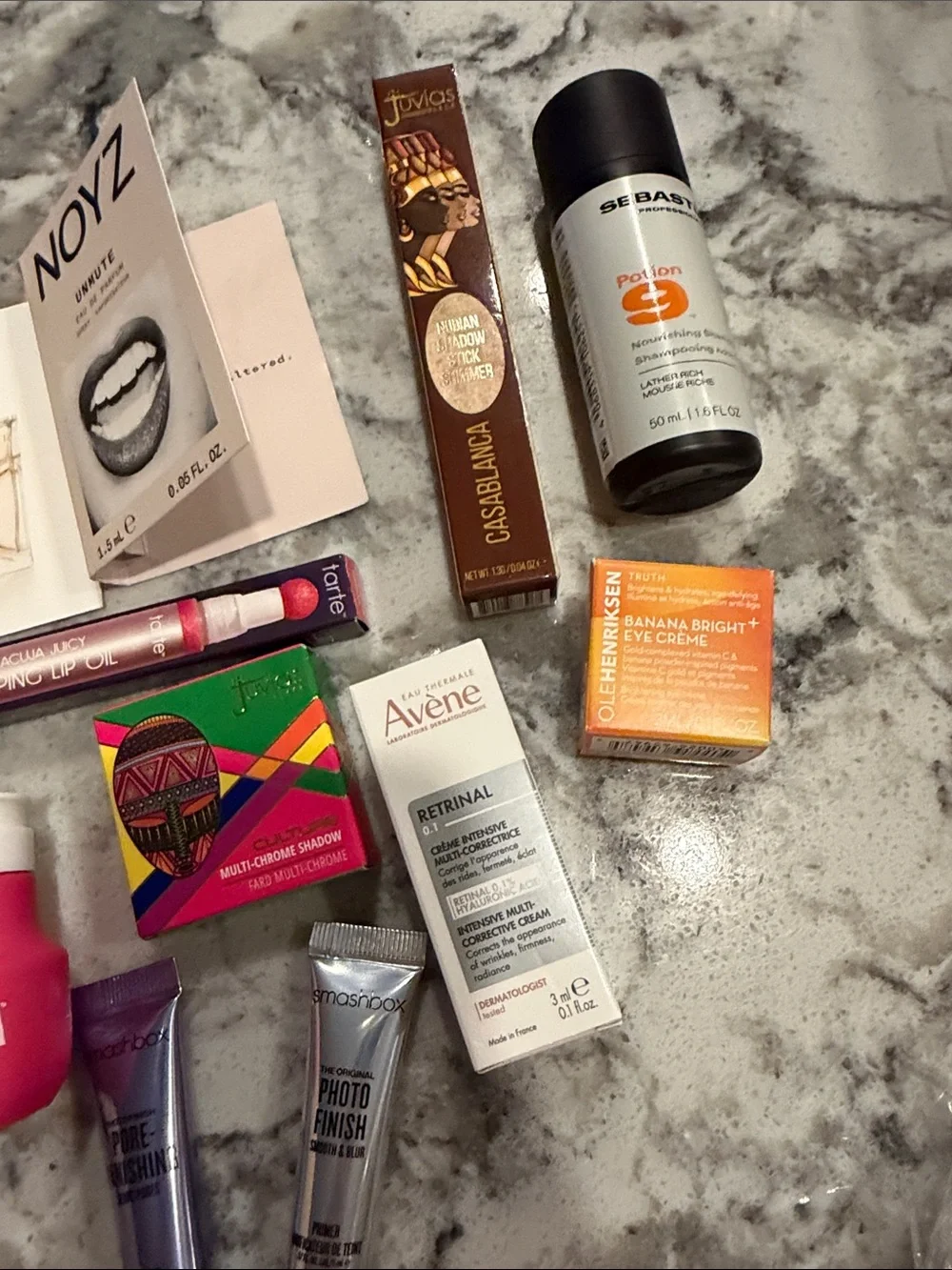 Fragrance, makeup, skincare, and hair lot